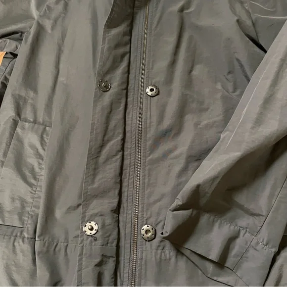 Eileen Fisher Dark Gray Zip Up Jacket Utility Size M Women - Picture 11 of 12